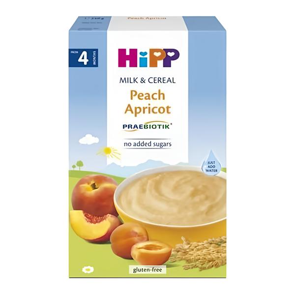 HiPP Mléčná kaše PRAEBIOTIK broskev-meruňka