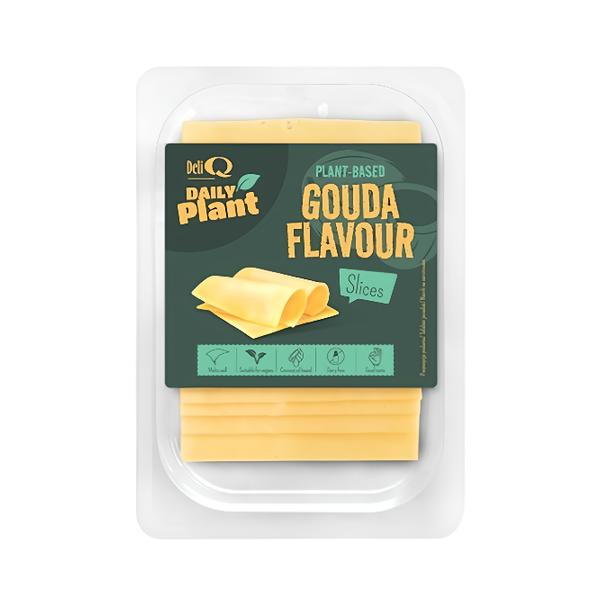 Deli Q Daily Plant Rostlinné plátky sýra s příchutí Gouda