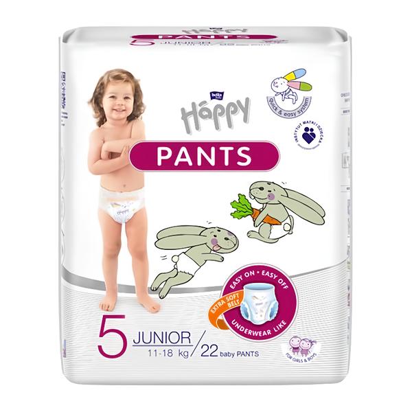 Bella Baby Happy Pants Dětské plenkové kalhotky vel. 5 (11-18 kg)