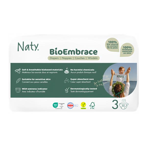 Naty Plenky Bioembrace Economy Pack Midi 4-9 kg