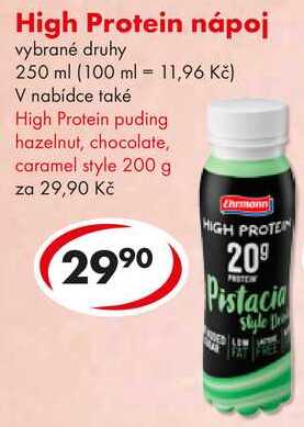 High Protein nápoj, 250 ml