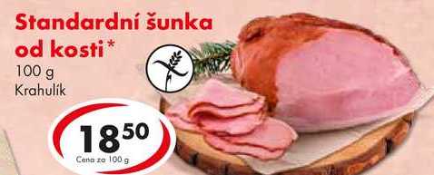 Standardní šunka od kosti, 100 g