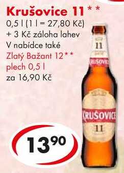 Krušovice 11, 0,5 l