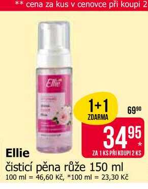 Ellie čisticí pěna růže 150 ml
