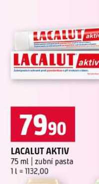 LACALUT AKTIV 75 ml zubní pasta