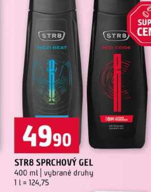 STR8 SPRCHOVÝ GEL 400 ml vybrané druhy 