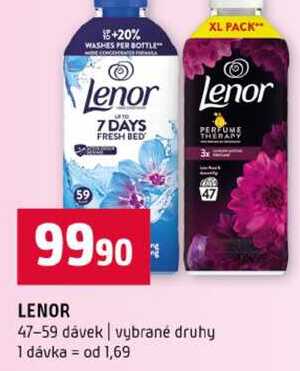LENOR 47-59 dávek vybrané druhy