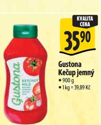 Gustona Kečup jemný 900 g