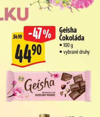 Geisha čokoláda 100 g