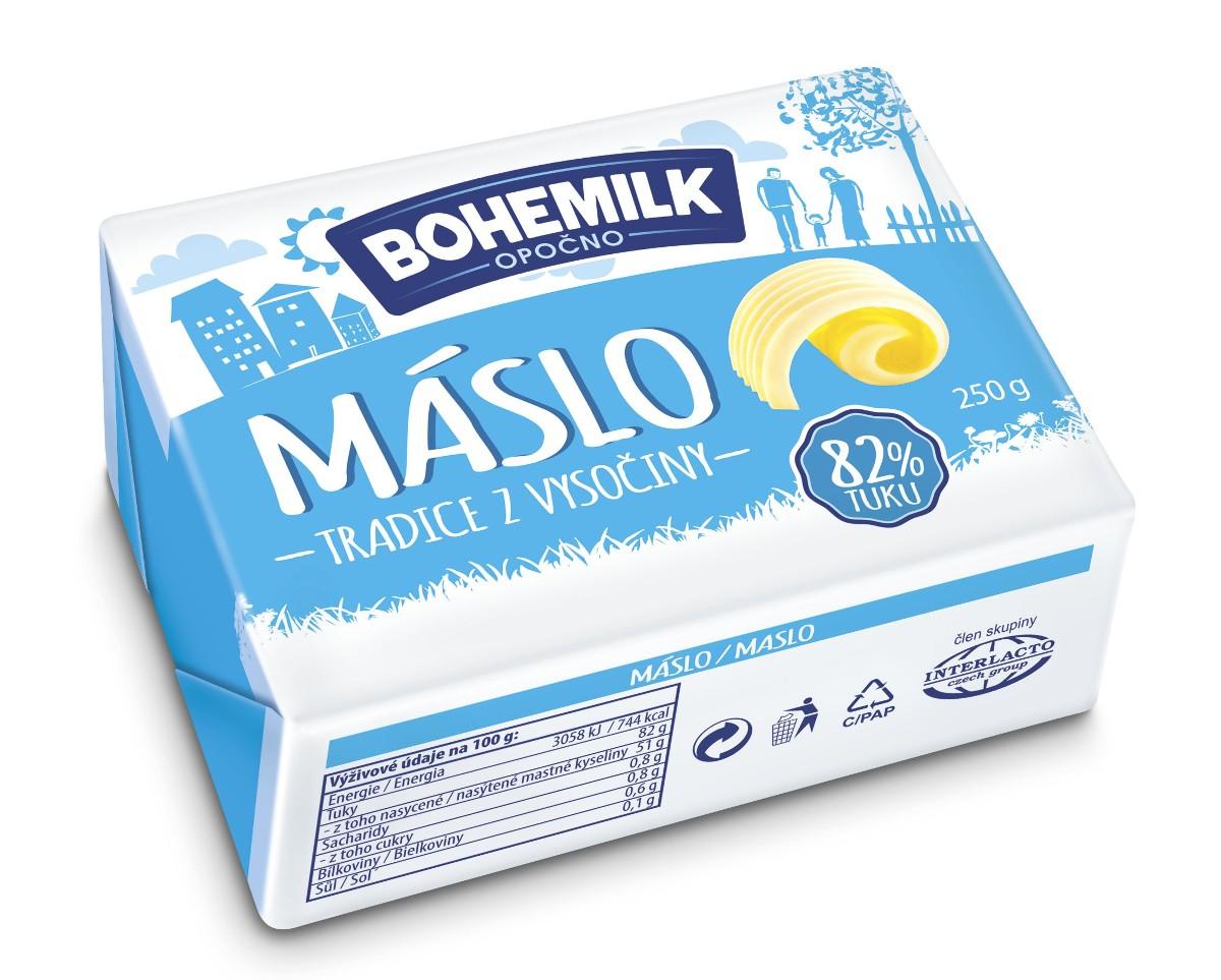 Bohemilk máslo, 250 g