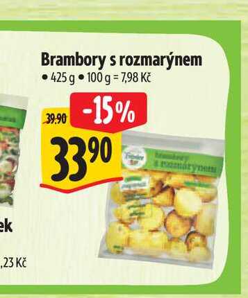  Brambory s rozmarýnem 425 g  