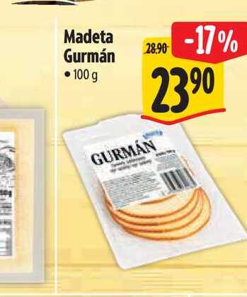 Madeta Gurmán 100 g