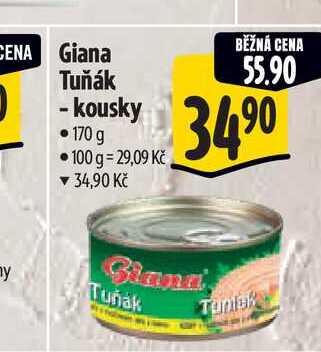 Giana Tuňák - kousky 170 g
