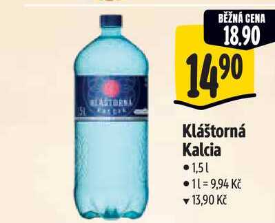 Kláštorná Kalcia 1,5 l