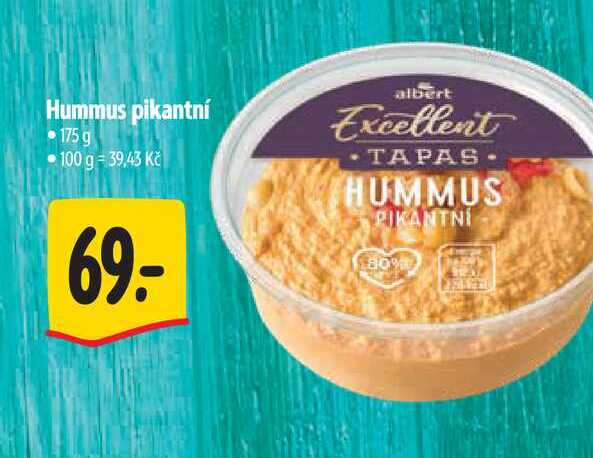 Hummus pikantní 175g