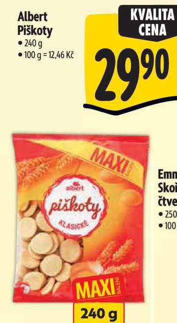 Albert Piškoty, 240 g