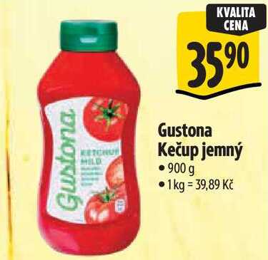 Gustona Kečup jemný, 900 g