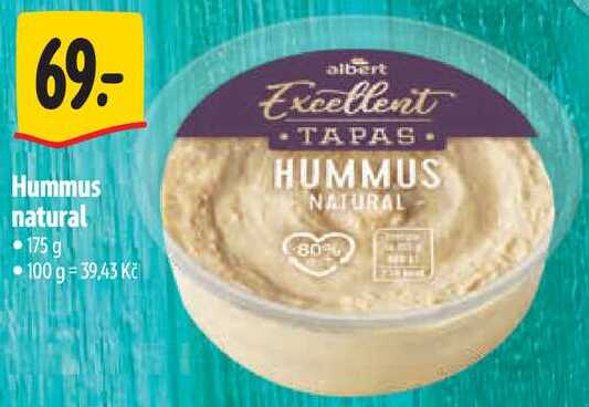 Hummus natural, 175 g