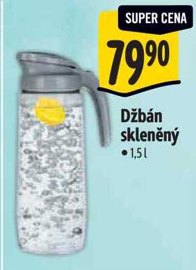 Džbán skleněný 