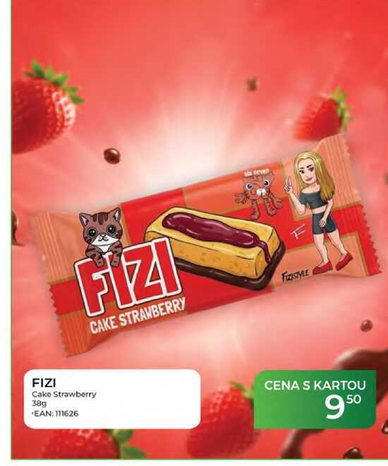 FIZI Cake Strawberry 38g