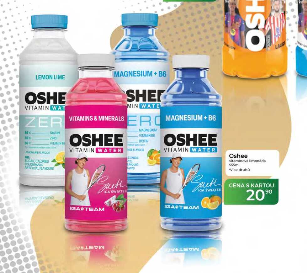 Oshee vitamínová limonáda 555ml