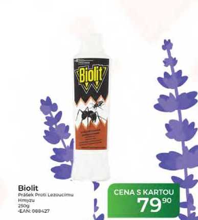 Biolit Prášek Proti Lezoucimu Hmyzu 250 g
