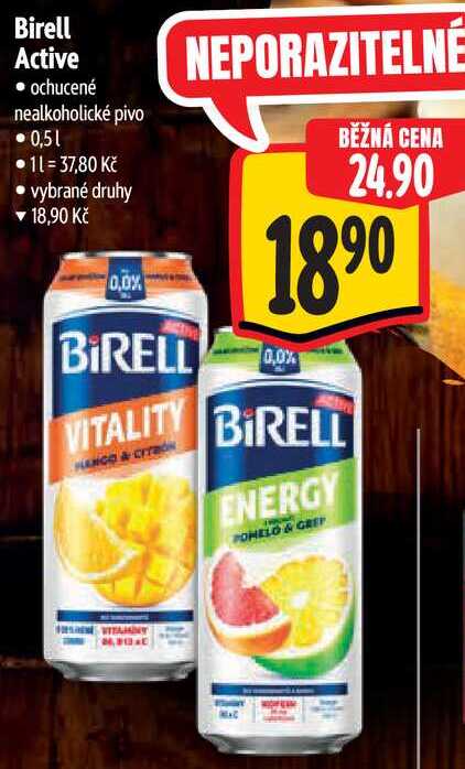 Birell Active, 0,5 l