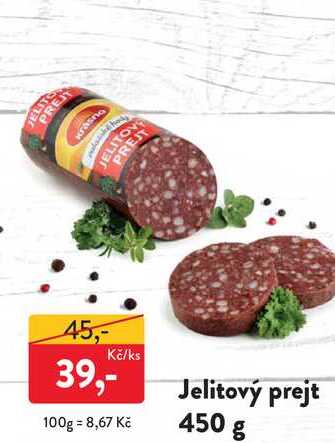 Jelitový prejt 450 g 