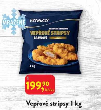 NOWACO VEPŘOVÉ STRIPSY 1kg