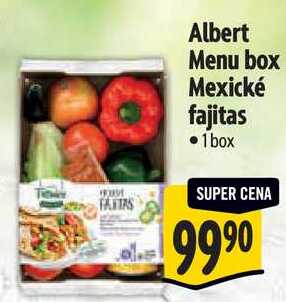 Albert Menu box Mexické fajitas