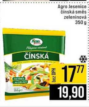Agro Jesenice čínská směs zeleninová 350 g