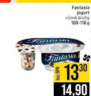 Fantasia jogurt různé druhy 100-118 g