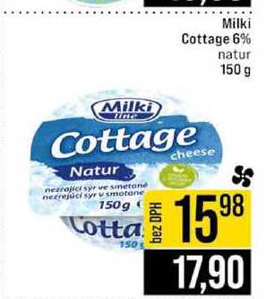 Milki Cottage 6% natur 150 g