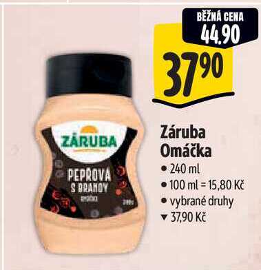 Záruba Omáčka, 240 ml