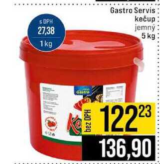 Gastro Servis kečup 5 kg
