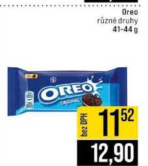 Oreo různé druhy 41-44 g