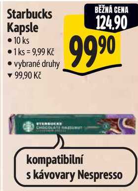 Starbucks Kapsle, 10 ks  