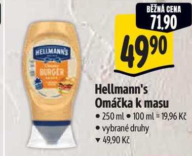 Hellmann's Omáčka k masu, 250 ml 