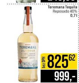 Teremana Tequila Reposado 40% 0,7l