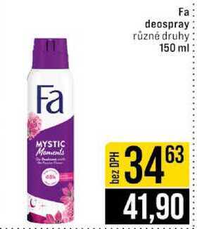 Fa deospray různé druhy 150 ml