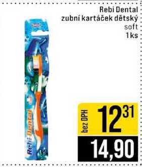 Rebi Dental zubní kartáček dětský soft 1ks