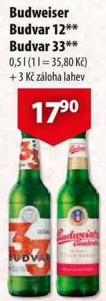 Budweiser Budvar 12, 0,5 l