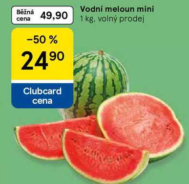 Vodní meloun mini, 1 kg