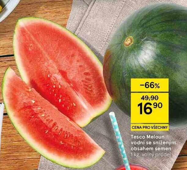 Tesco Meloun vodní se sníženým obsahem semen, 1 kg 