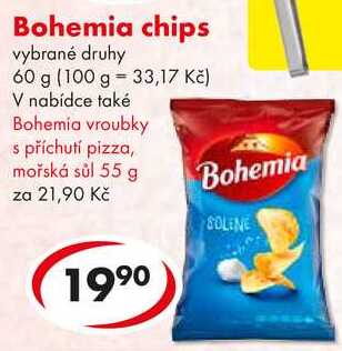 Bohemia chips, 60 g