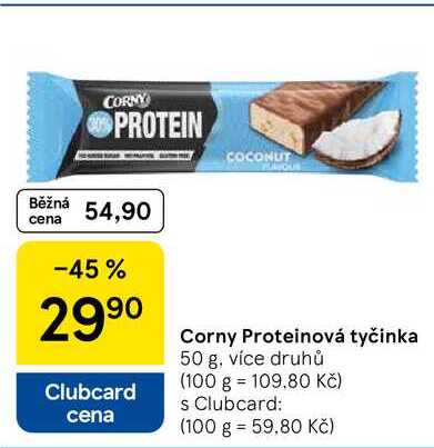 Corny Proteinová tyčinka, 50 g, více druhů 