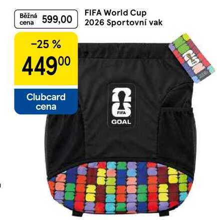 FIFA World Cup 2026 Sportovní vak