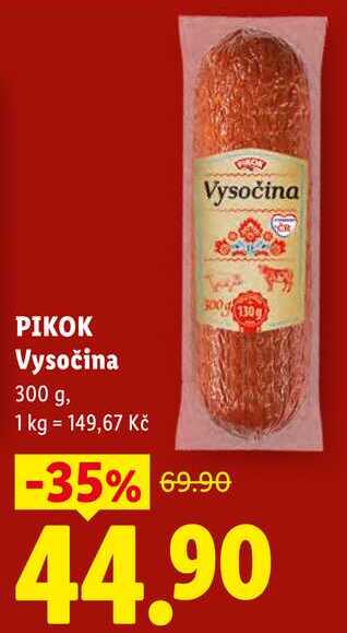 PIKOK Vysočina, 300 g