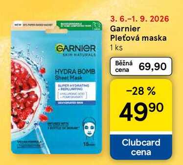 Garnier Pleťová maska, 1 ks  