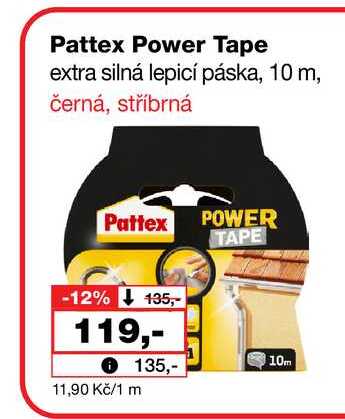 Pattex Power Tape extra silná lepicí páska, 10 m